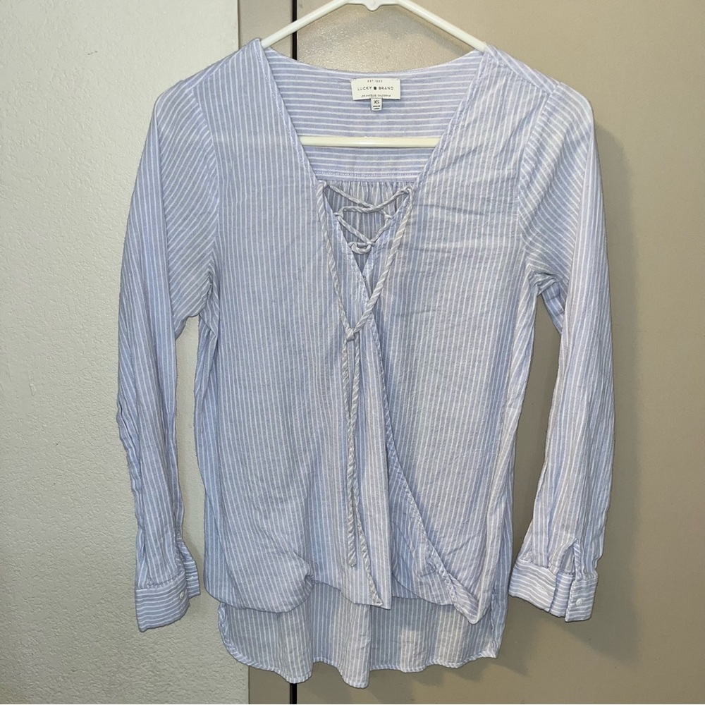 Lucky Brand 100% Cotton Blouse
